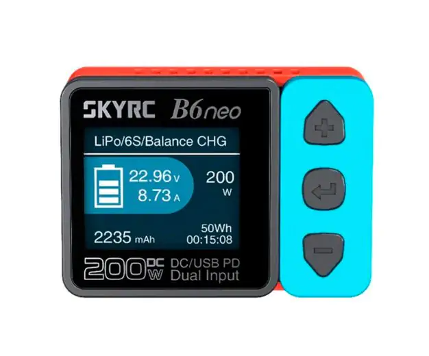 Зарядний пристрій для FPV SkyRC B6 Neo 200 Вт USB PD Dual
