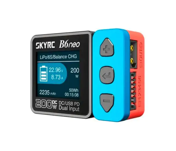 Зарядний пристрій для FPV SkyRC B6 Neo 200 Вт USB PD Dual